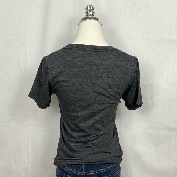 Charlie Hustle KC Heart Tee Shirt Dark Grey Kansas City Slim Fit T-Shirt Sz XS - Picture 5 of 5